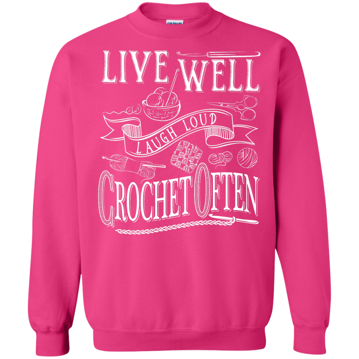 Crochet Often Crewneck Sweatshirts - Crafter4Life - 12