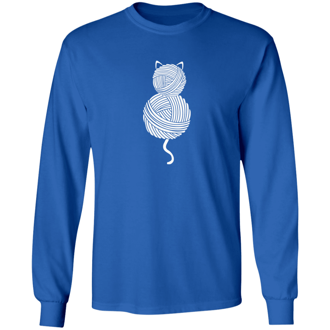 Yarn Kitty LS Ultra Cotton T-Shirt