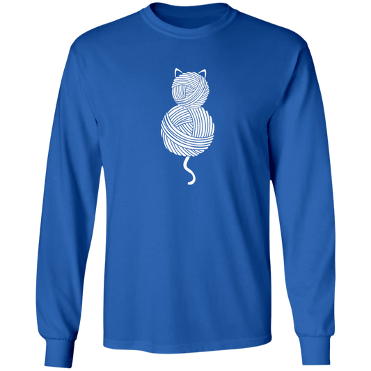 Yarn Kitty LS Ultra Cotton T-Shirt