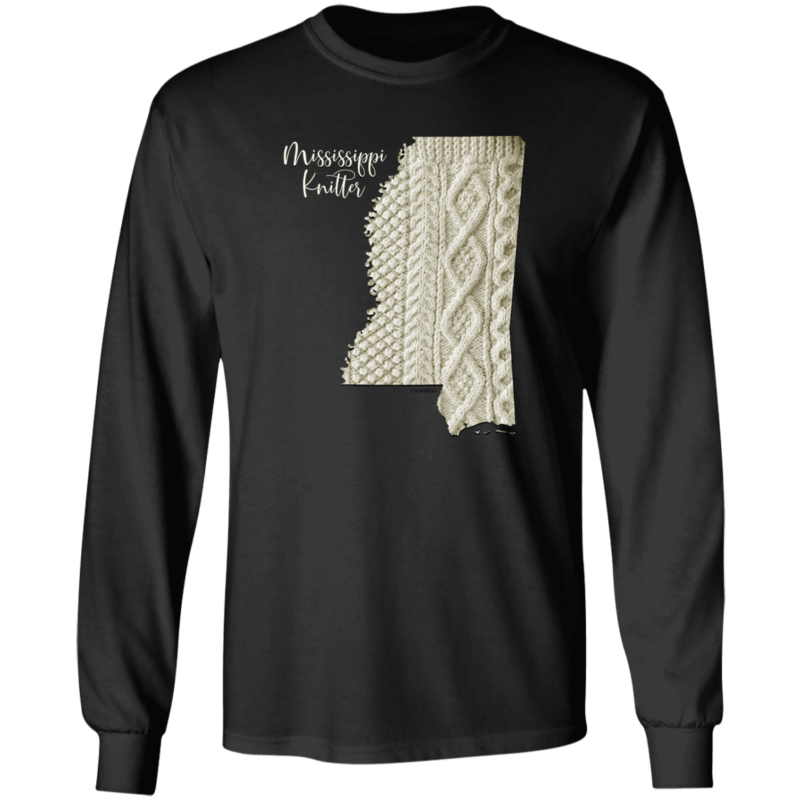 Mississippi Knitter LS Ultra Cotton T-Shirt