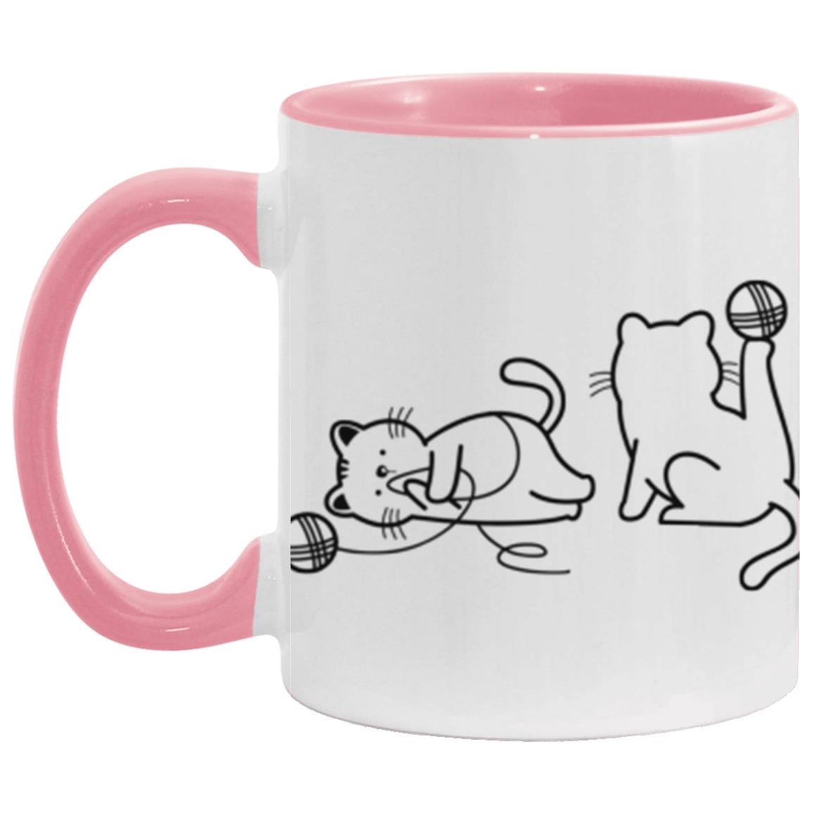 Cats & Yarn Mugs
