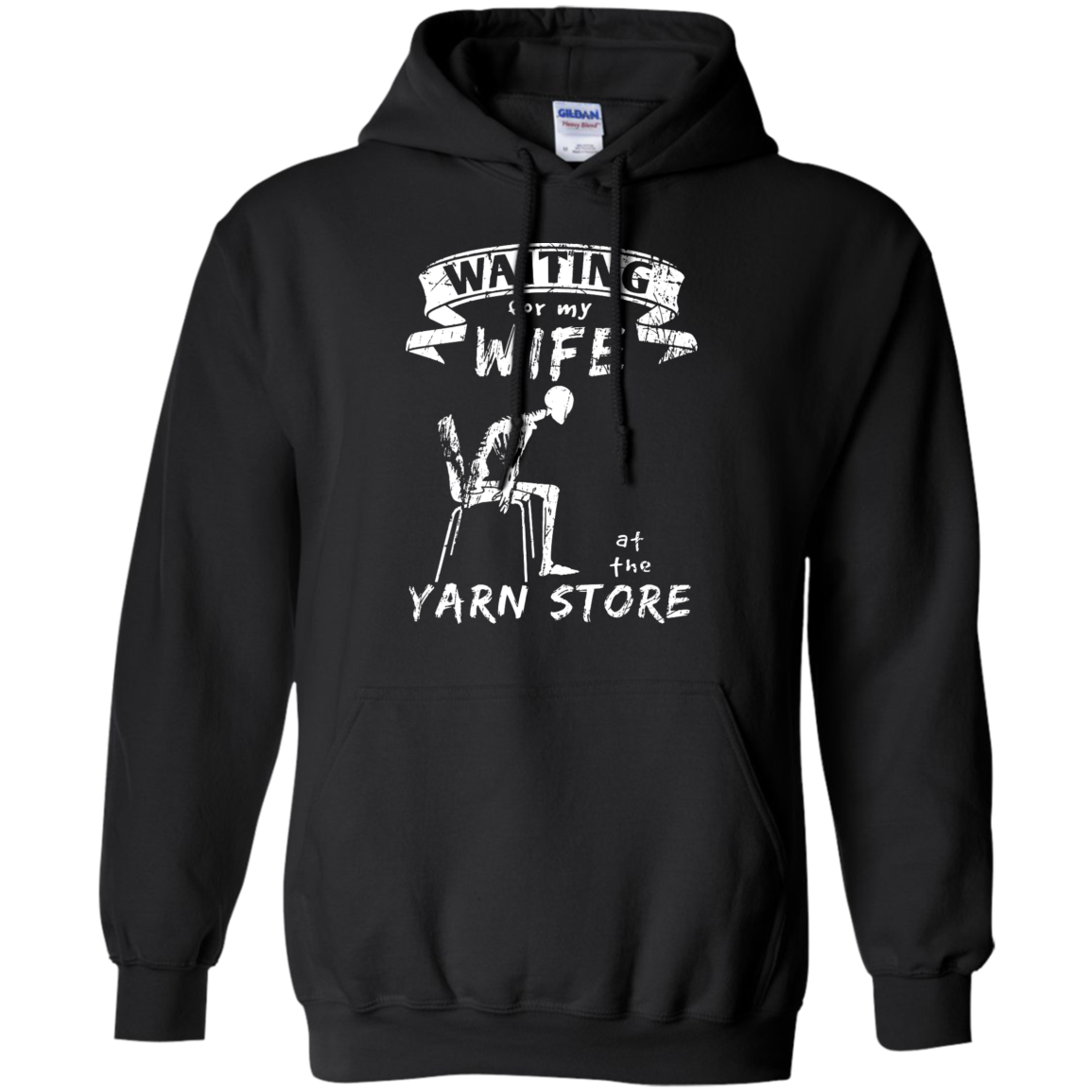 Waiting at the Yarn Store Hoodie - Crafter4Life - 2