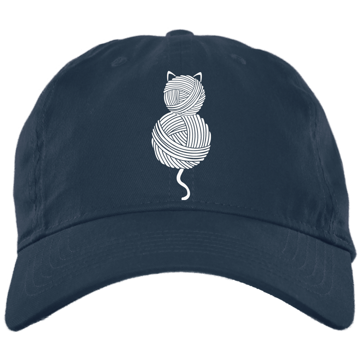 Yarn Kitty Twill Unstructured Dad Cap