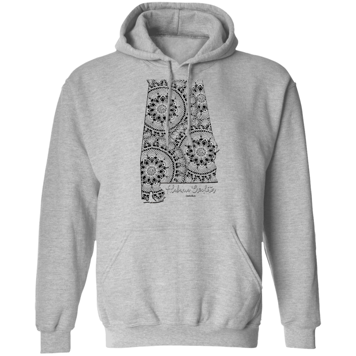 Alabama Crocheter Pullover Hoodie