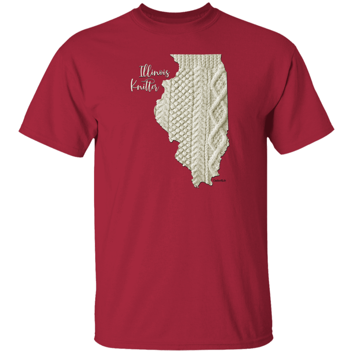 Illinois Knitter Cotton T-Shirt