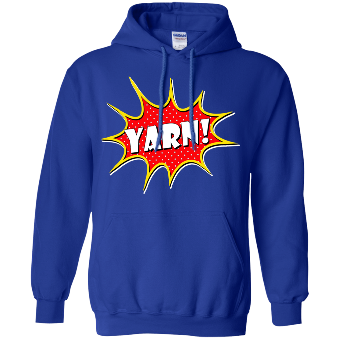 Yarn! Comic Starburst Pullover Hoodie