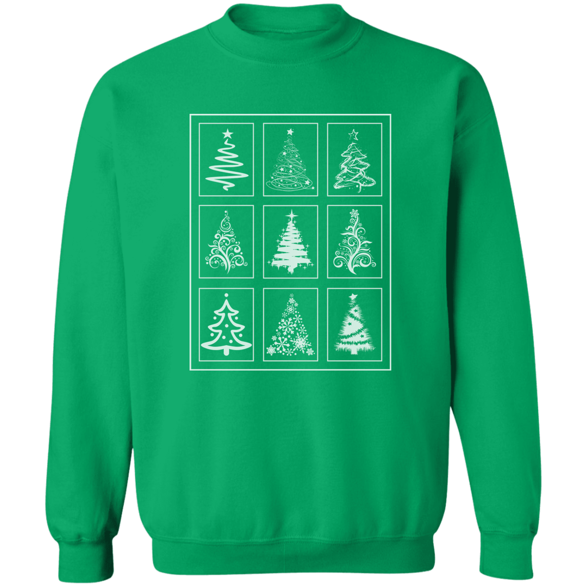 Christmas Tree Quilt Sweatshirt