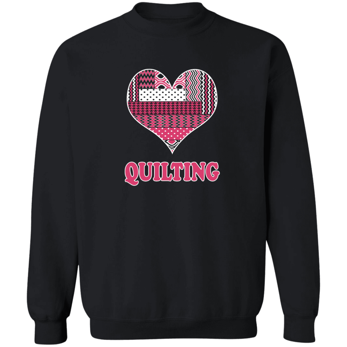 Heart Quilting Sweatshirt