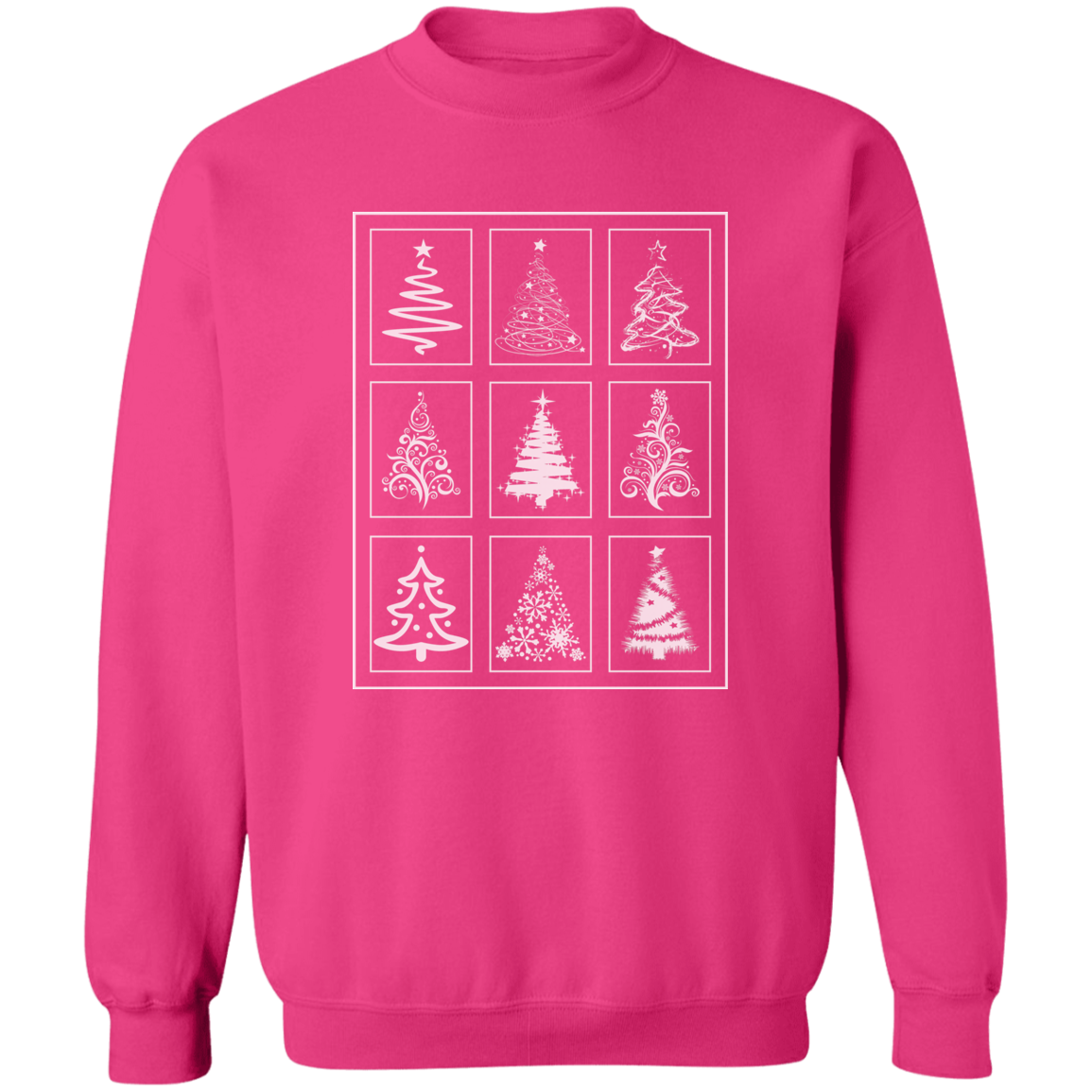 Christmas Tree Quilt Sweatshirt