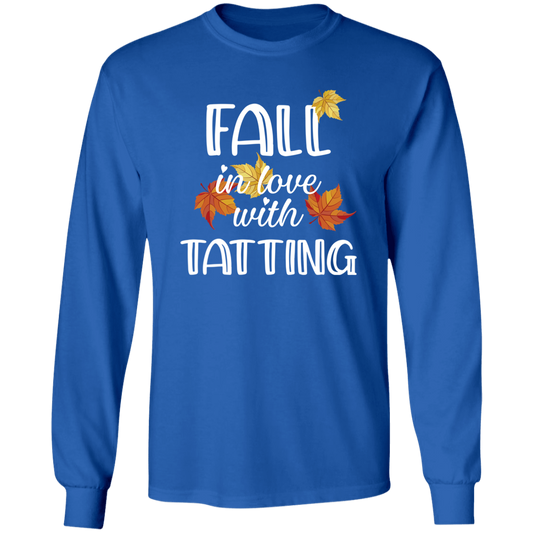 Fall in Love with Tatting LS Ultra Cotton T-Shirt