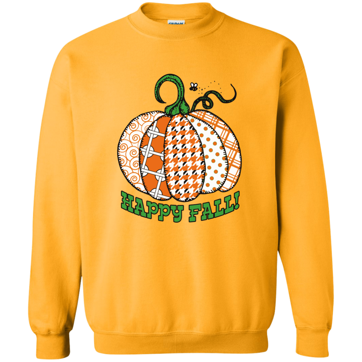 Happy Fall! Crewneck Pullover Sweatshirt