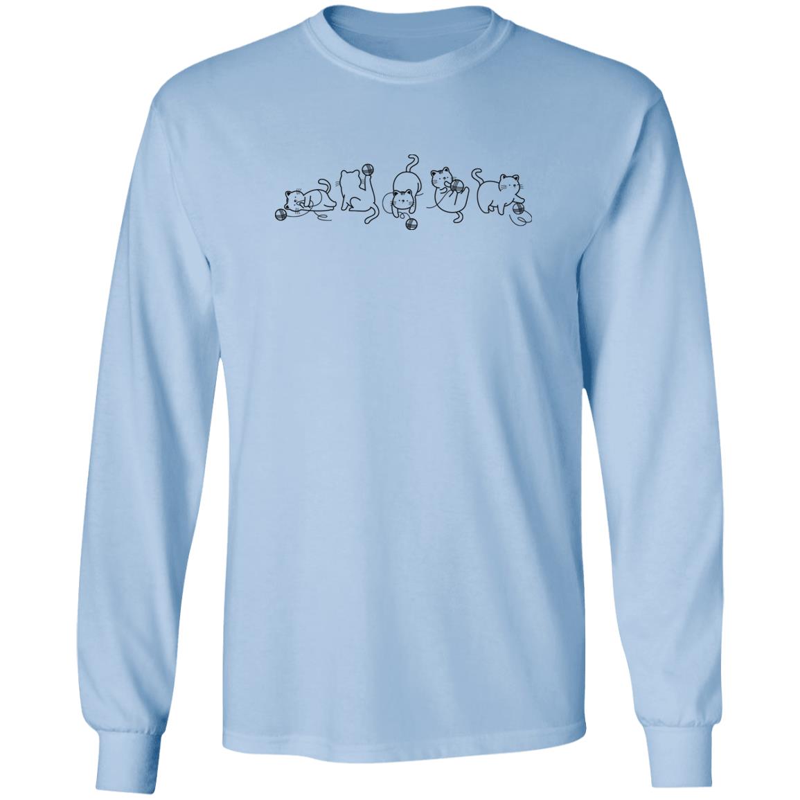 Cats & Yarn Long Sleeve T-Shirt