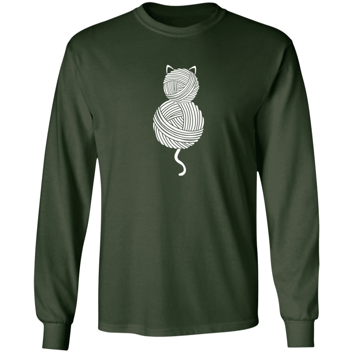 Yarn Kitty LS Ultra Cotton T-Shirt