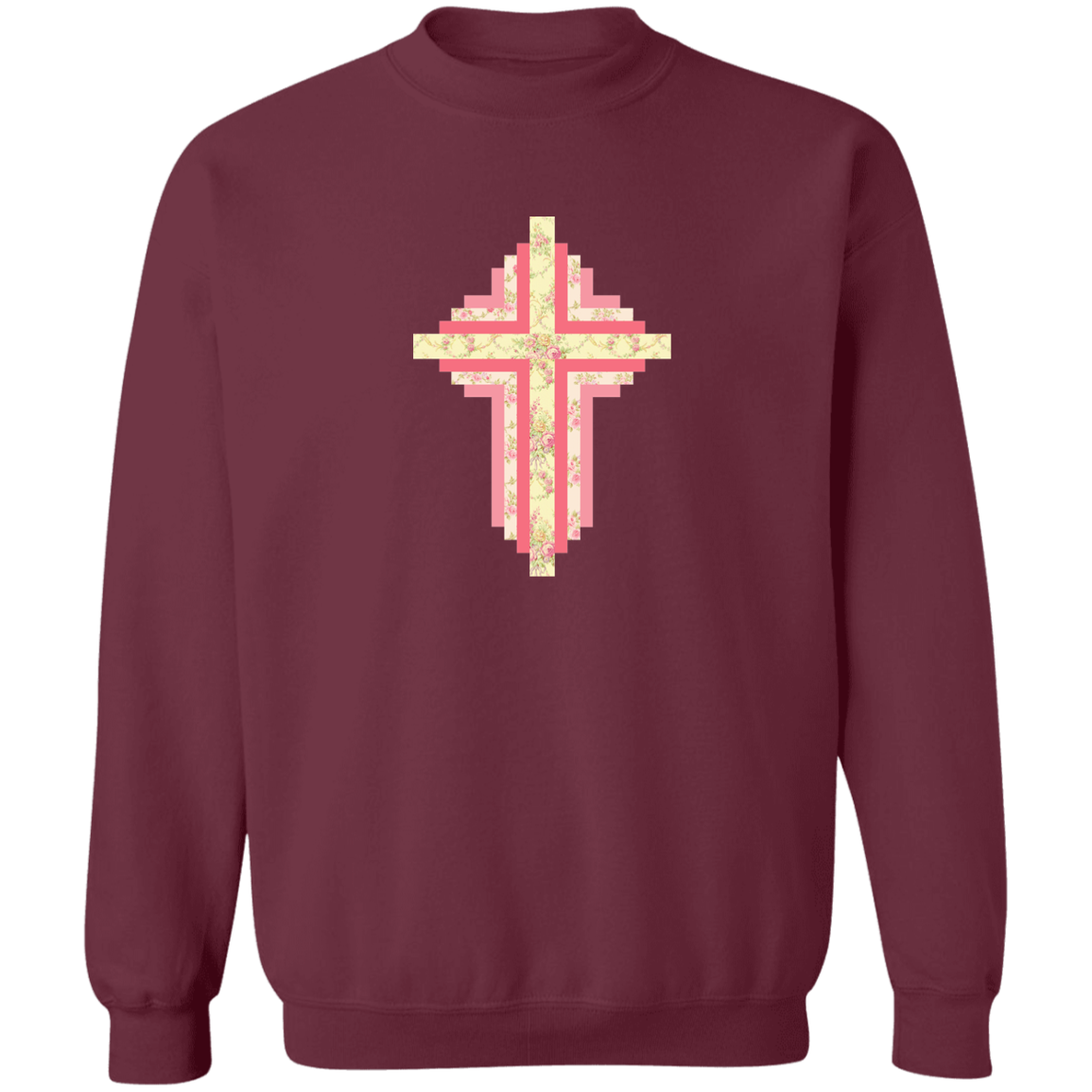 Patchwork Cross Sweatshirt