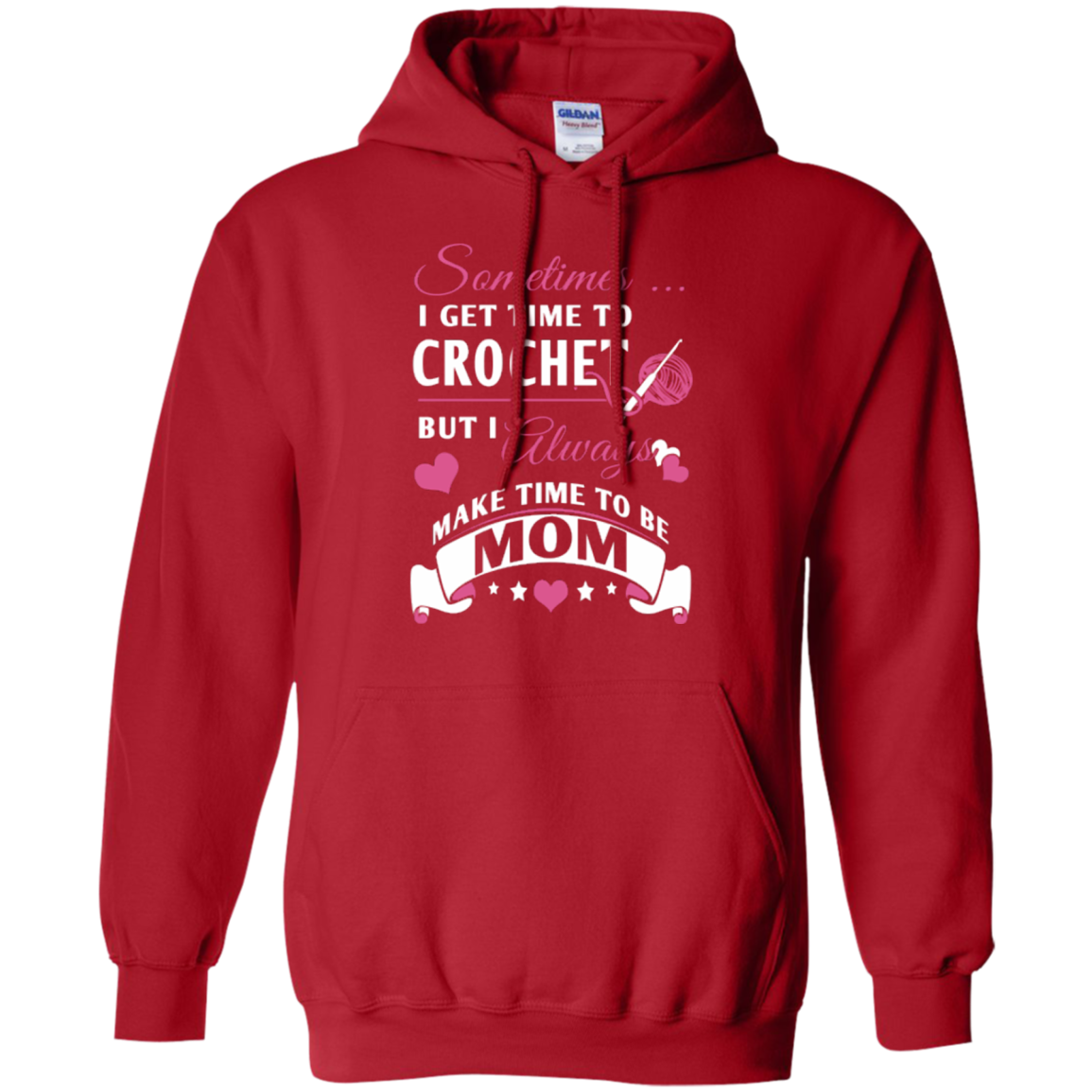 Crochet Mom Pullover Hoodies - Crafter4Life - 1