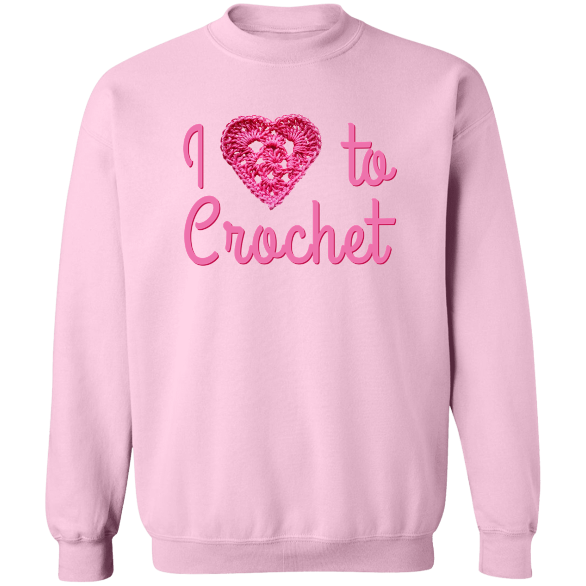 I Heart to Crochet Sweatshirt