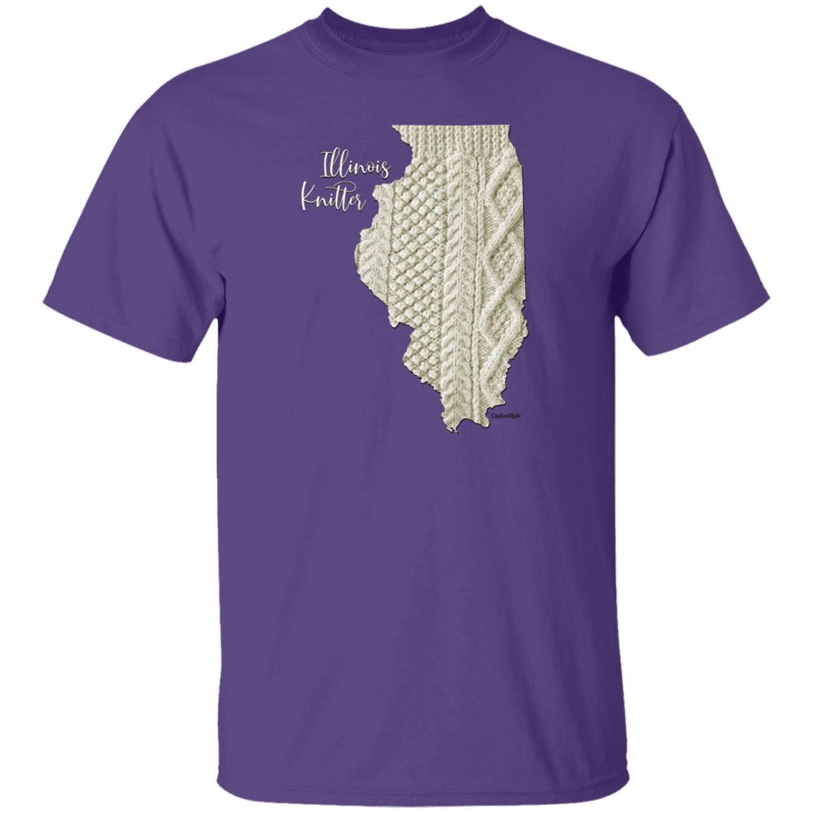 Illinois Knitter Cotton T-Shirt