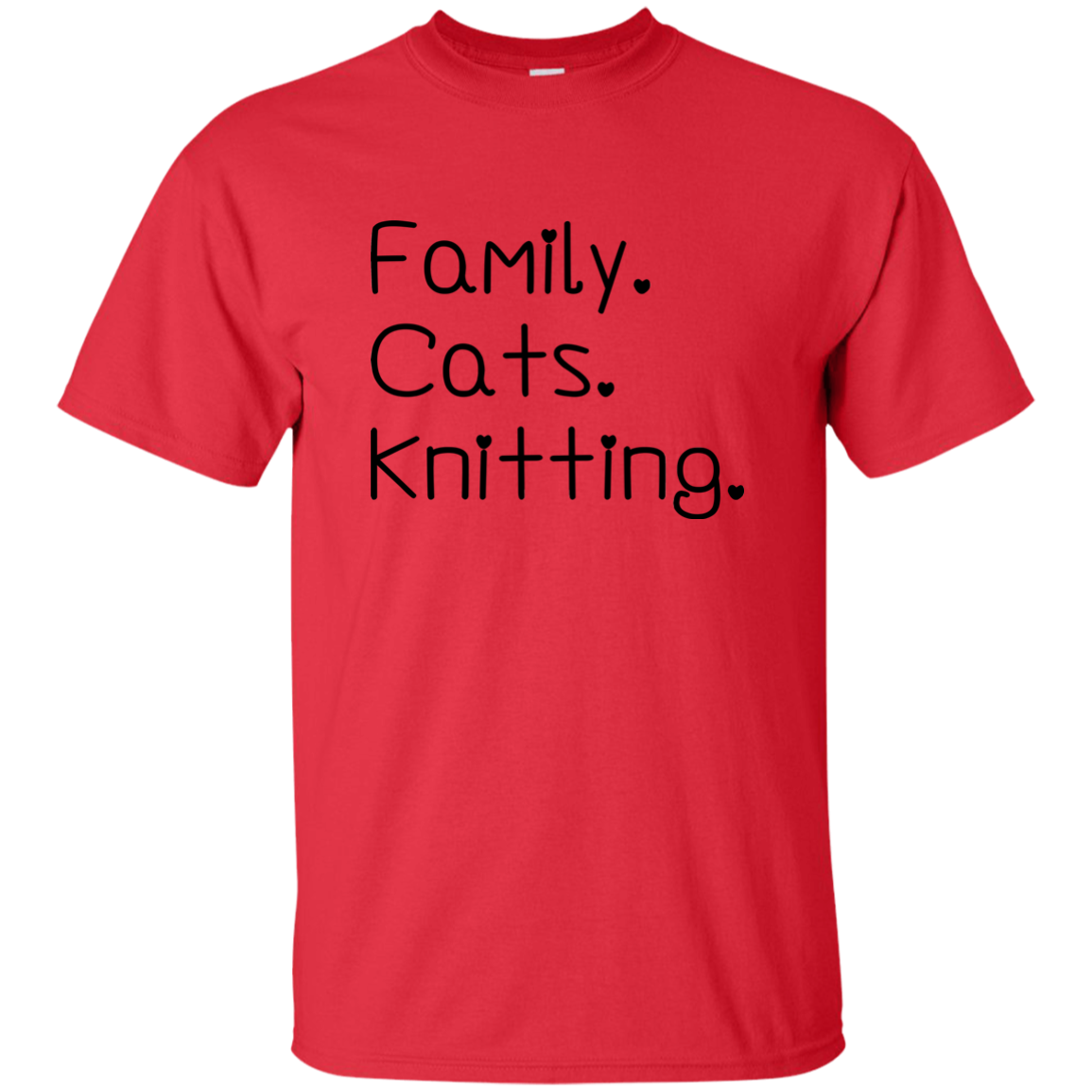 Family-Cats-Knitting Ultra Cotton T-Shirt