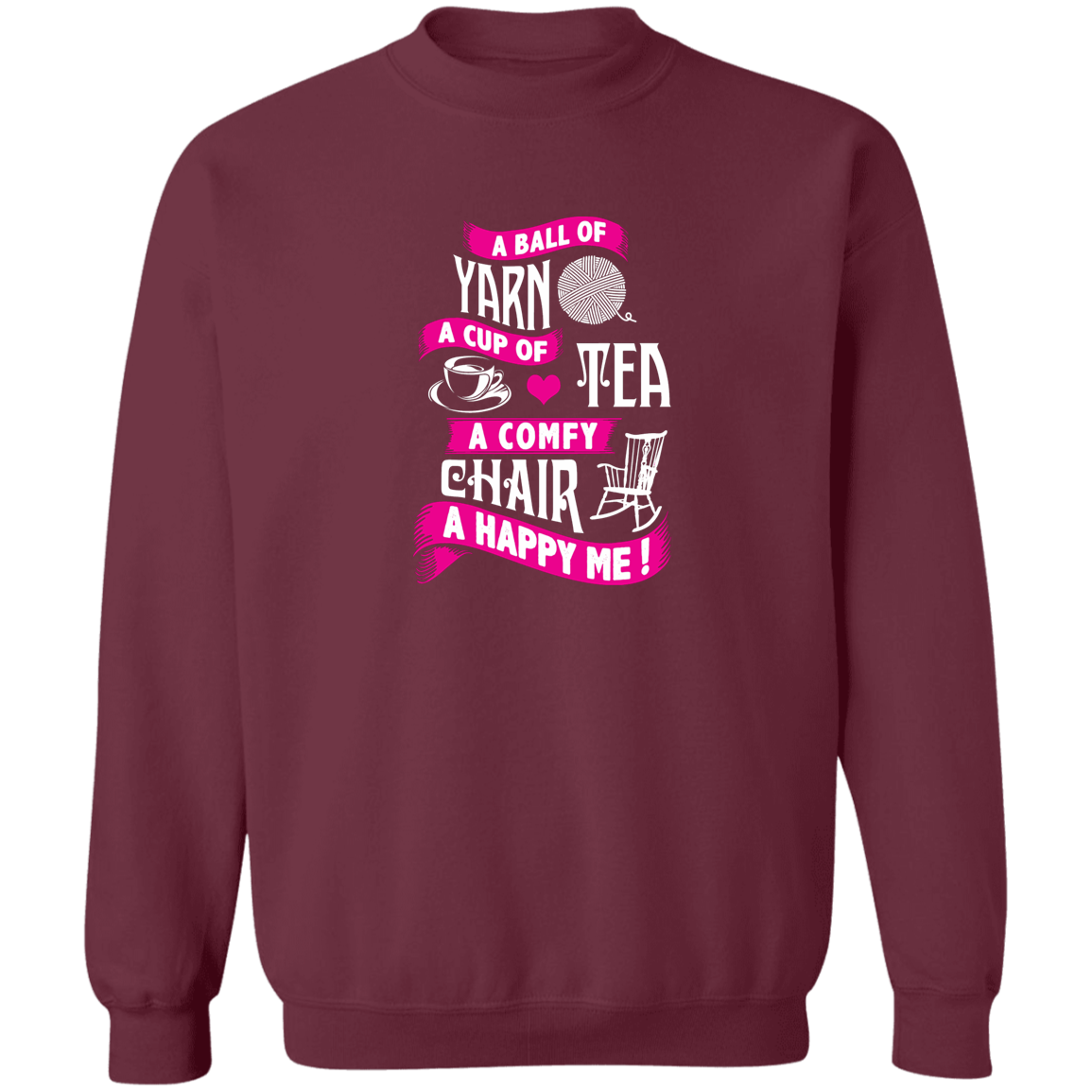 A Ball of Yarn - A Happy Me Sweatshirt