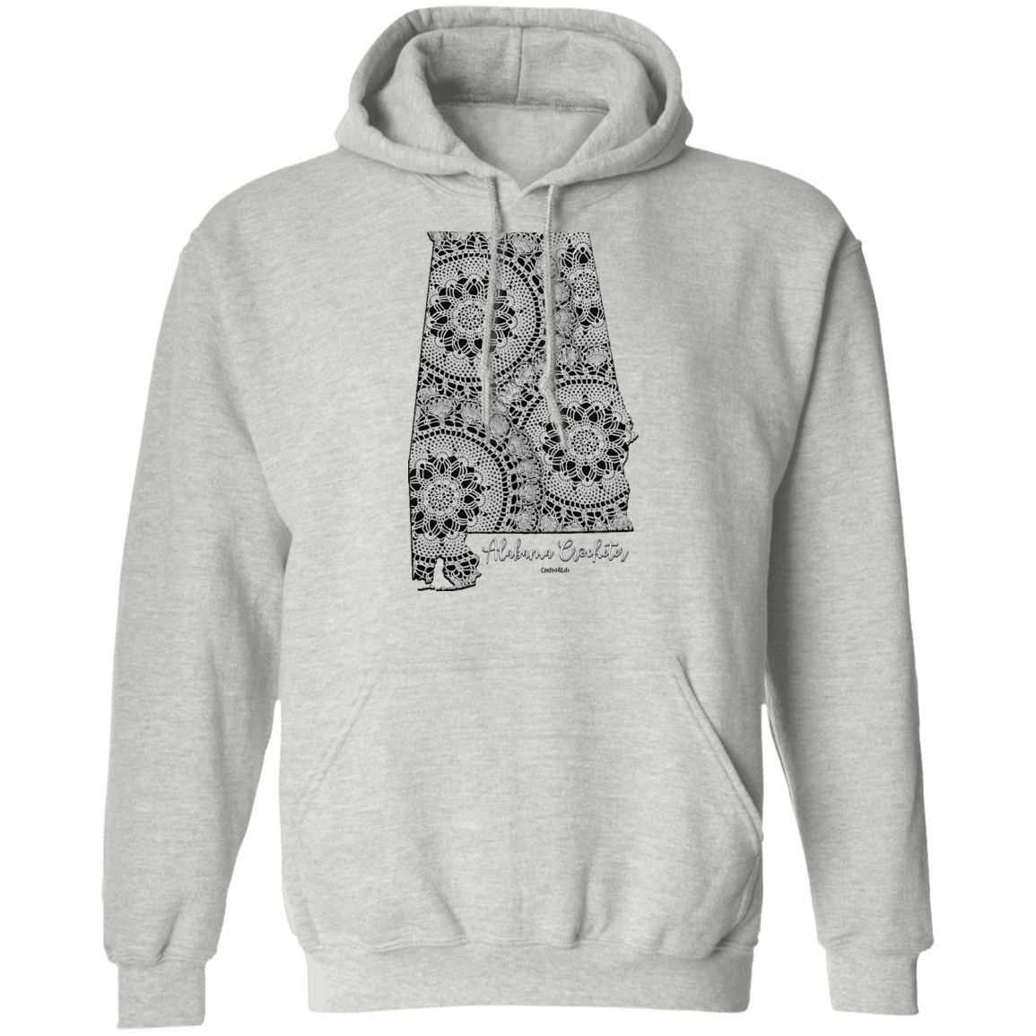 Alabama Crocheter Pullover Hoodie