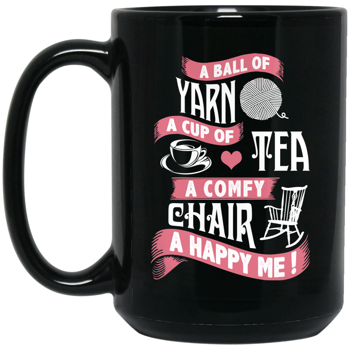 Yarn-Tea-Chair Mugs