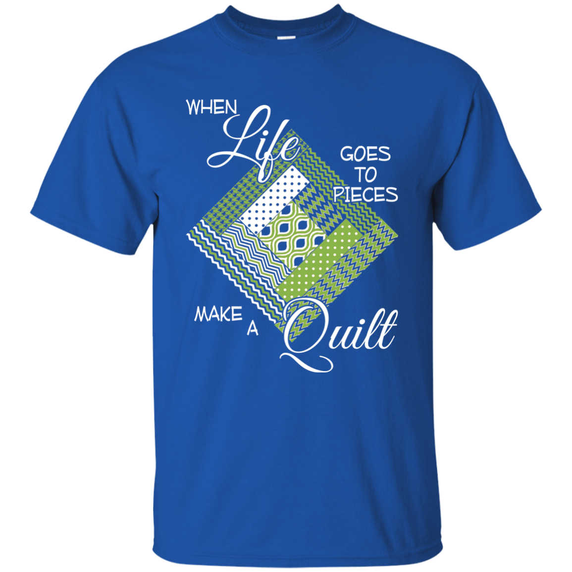 Make a Quilt (Greenery) Ultra Cotton T-Shirt