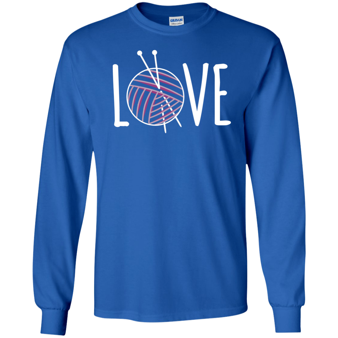 Knitting LOVE LS Ultra Cotton T-Shirt
