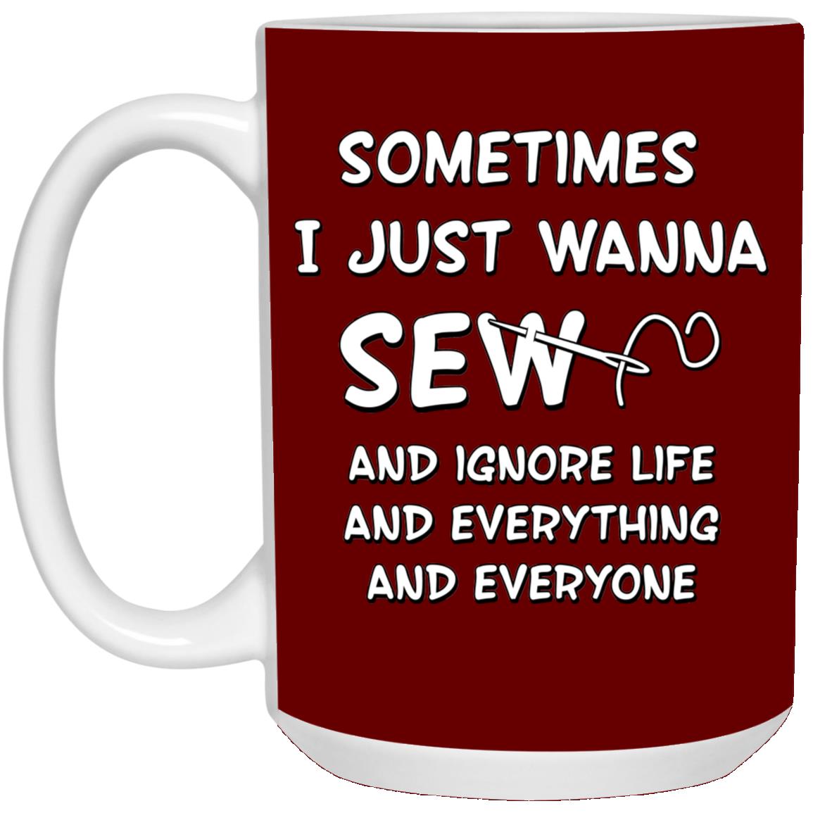 Just Wanna Sew Mugs