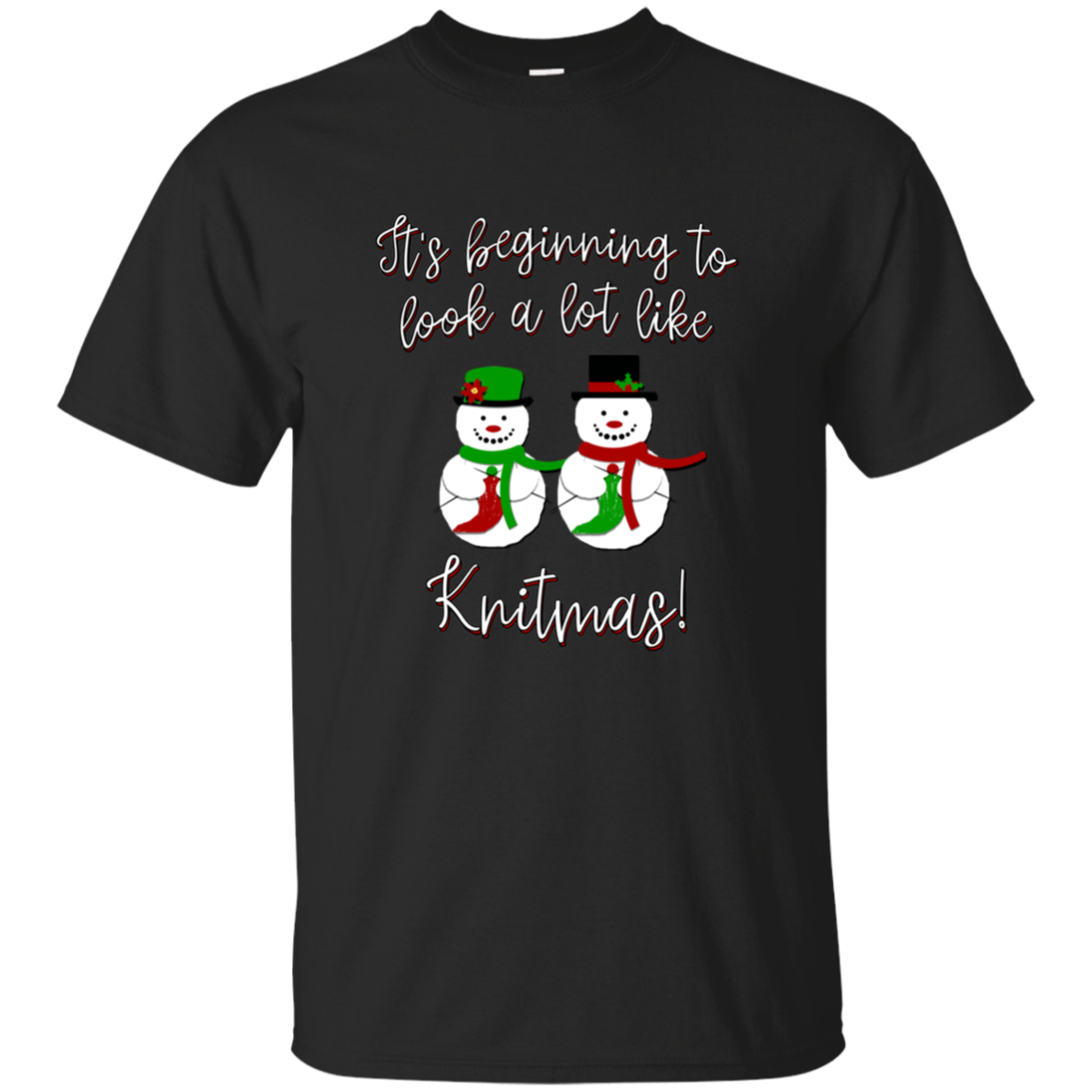 Knitmas Snow Couple Ultra Cotton T-Shirt