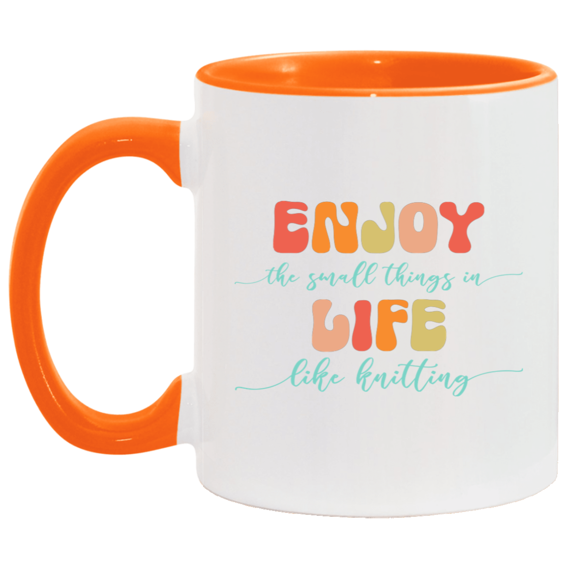 Enjoy Life - Knitting Mugs
