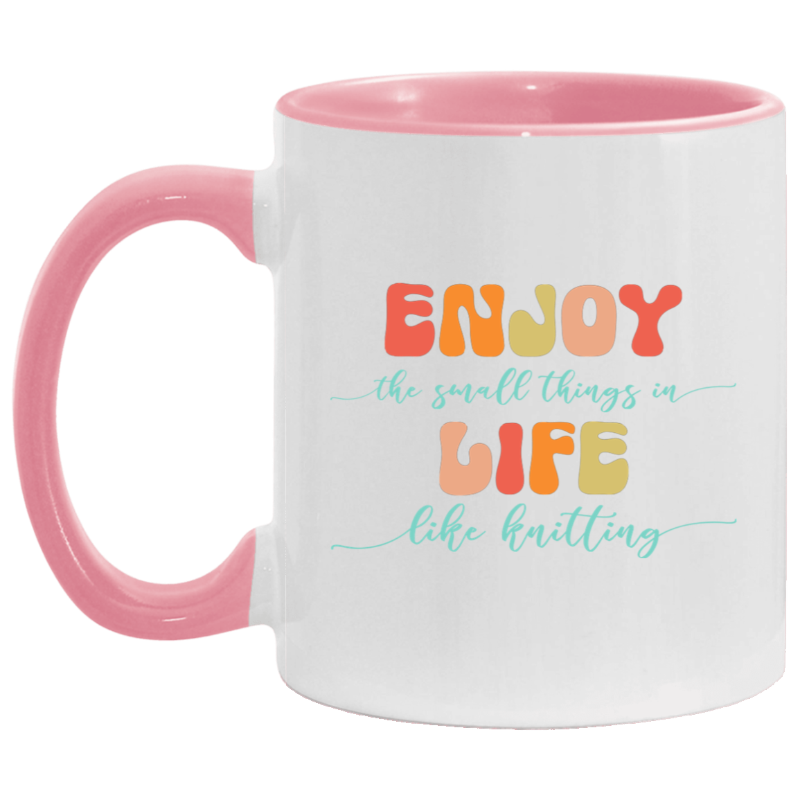 Enjoy Life - Knitting Mugs