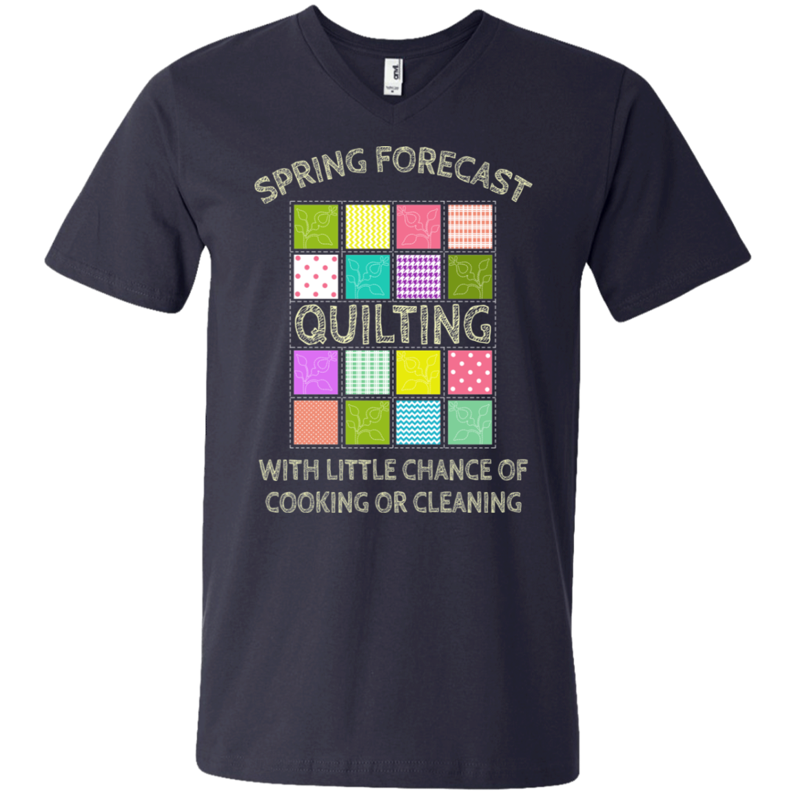 Spring Forecast: Quilting Unisex T-Shirts