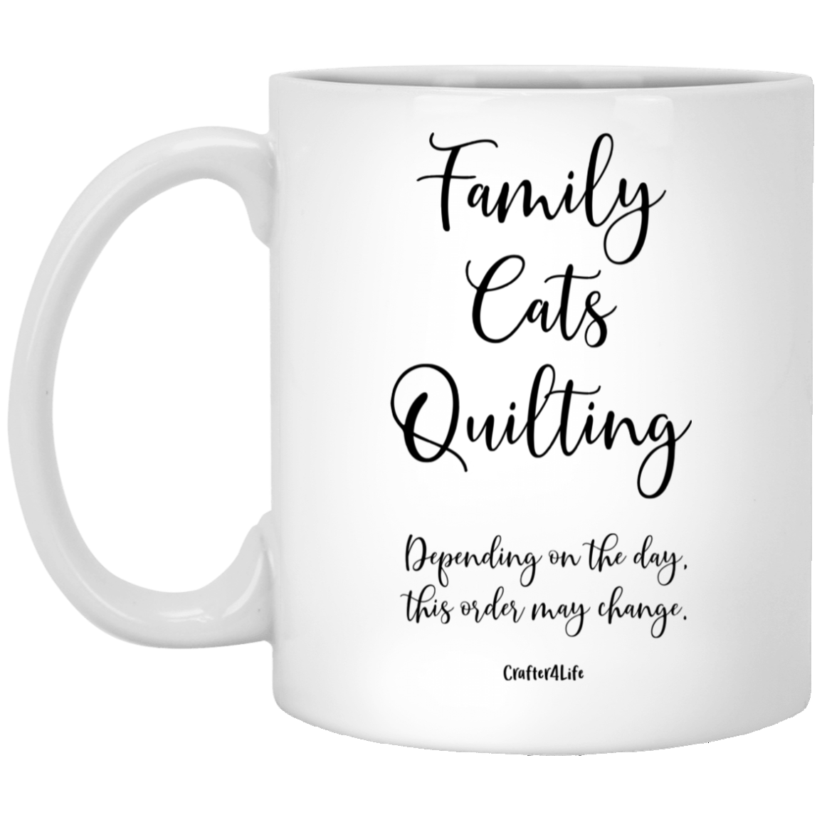 Family-Cats-Quilting Mugs