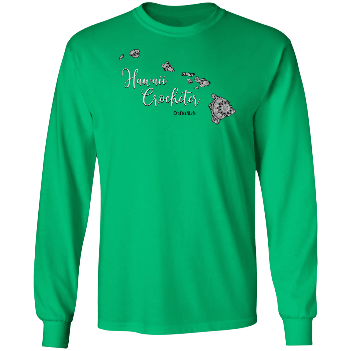 Hawaii Crocheter LS Ultra Cotton T-Shirt