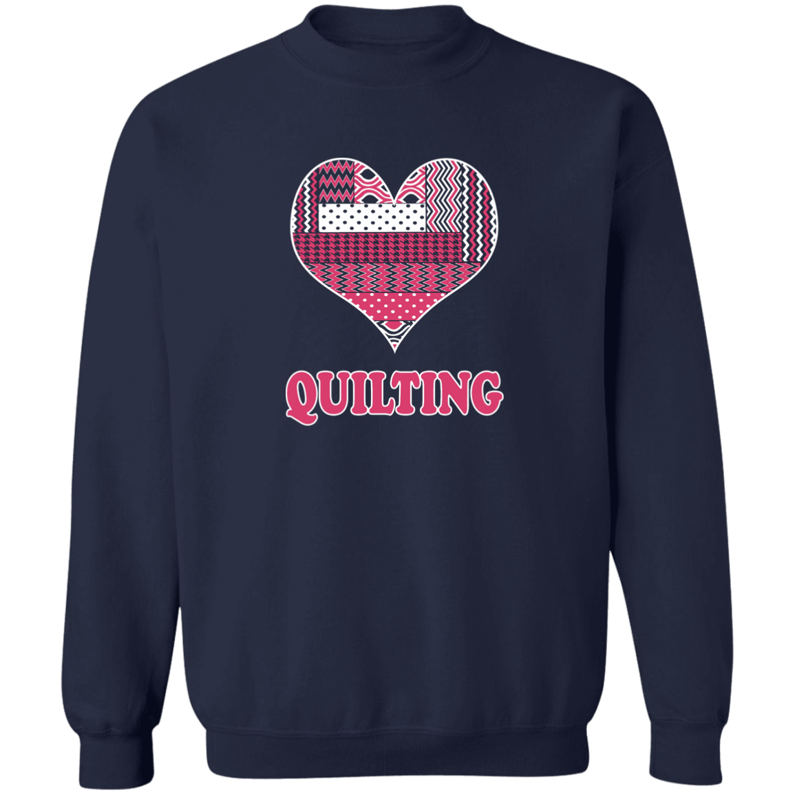 Heart Quilting Sweatshirt