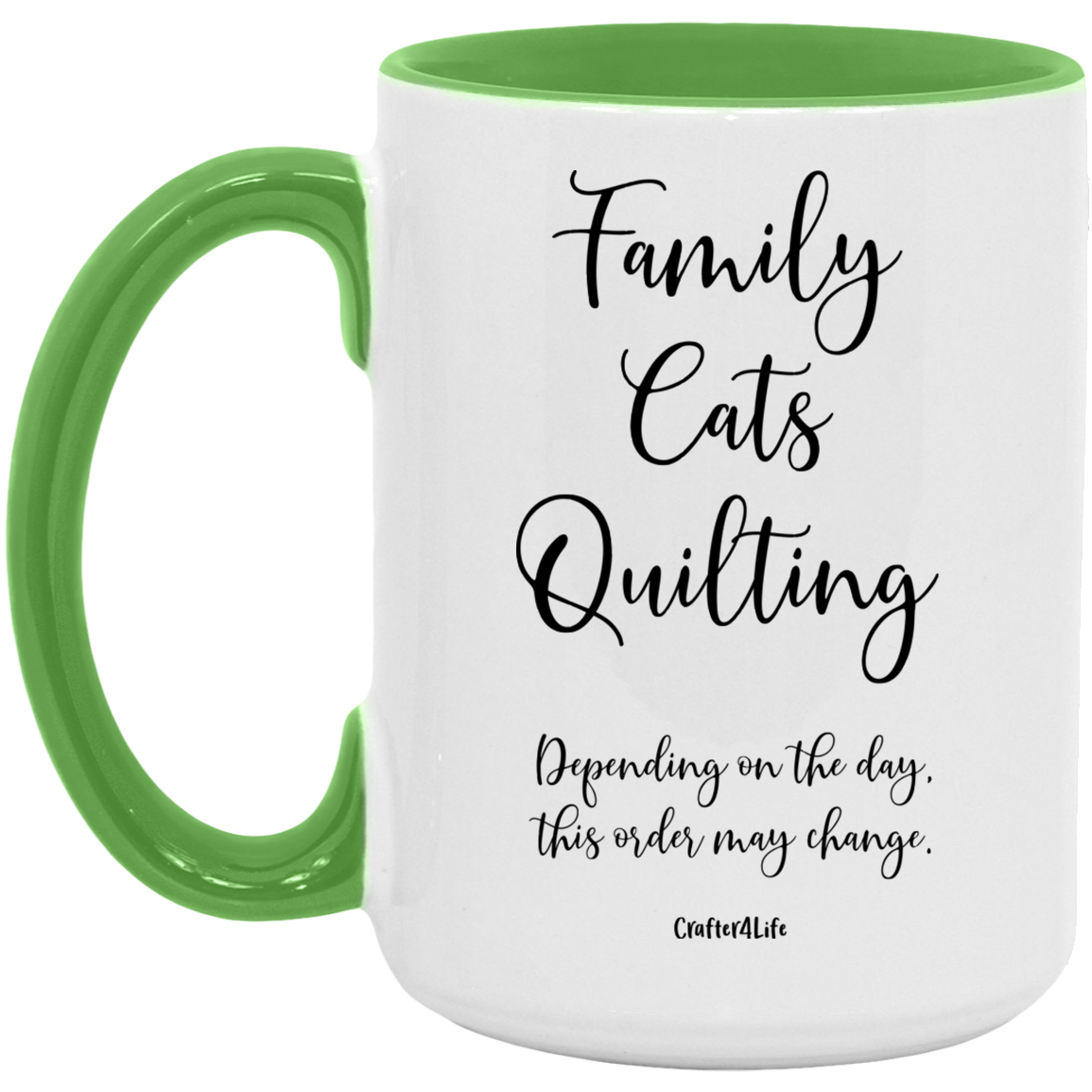 Family-Cats-Quilting Mugs