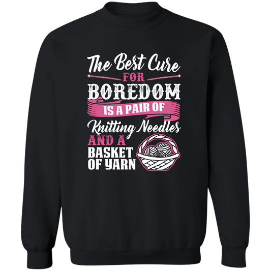 Cure For Boredom - Knitting Sweatshirt