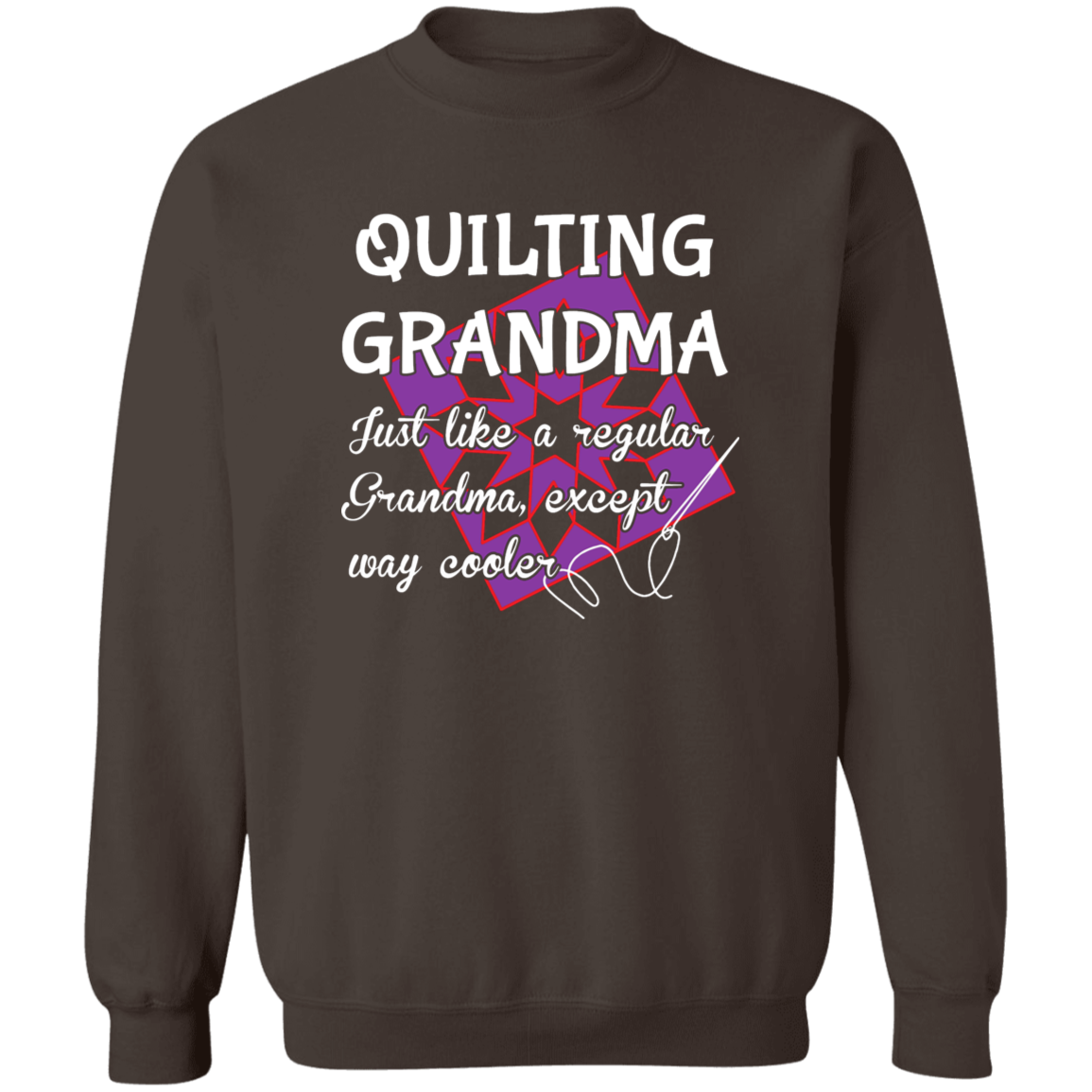 Quilting Grandma Sweatshirt