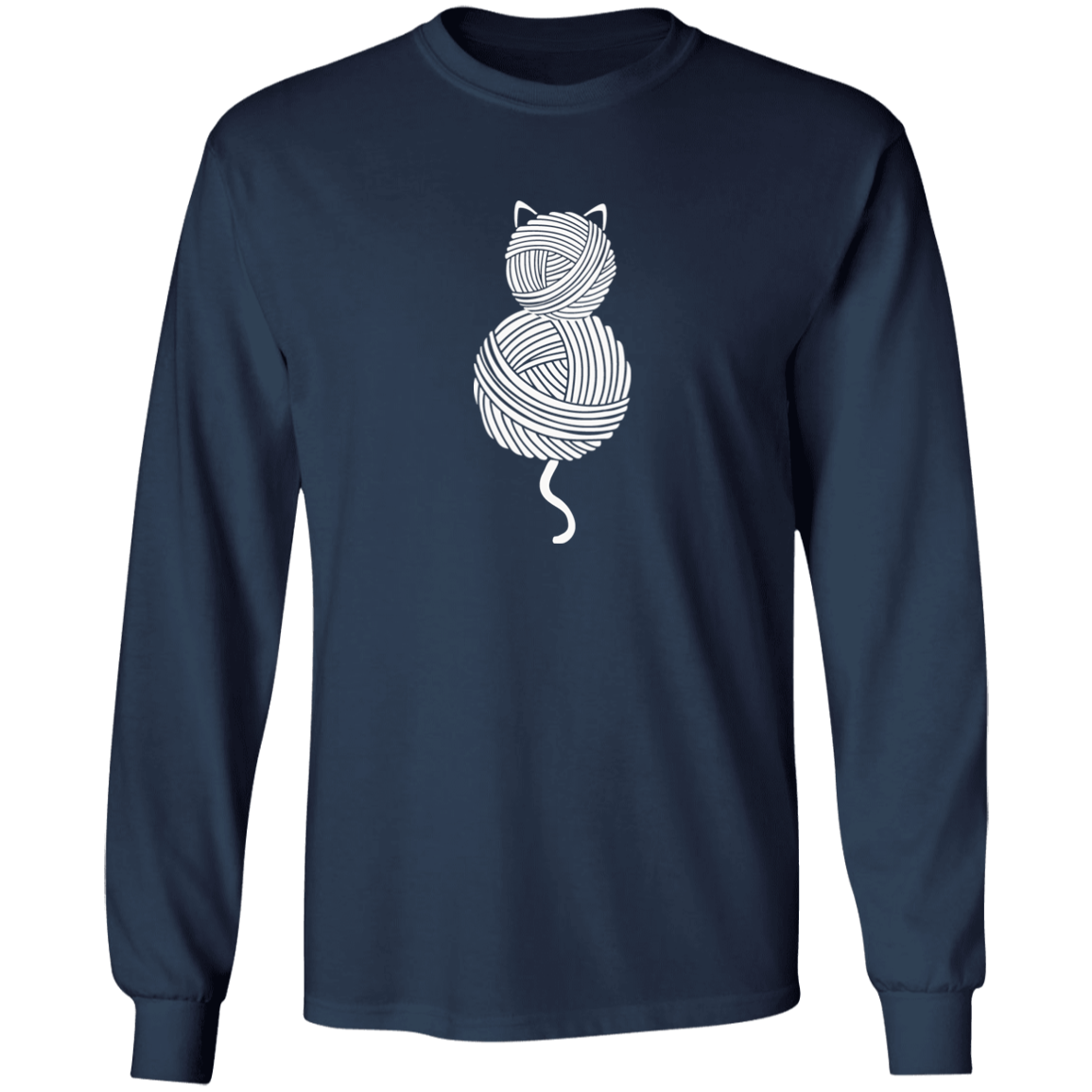 Yarn Kitty LS Ultra Cotton T-Shirt