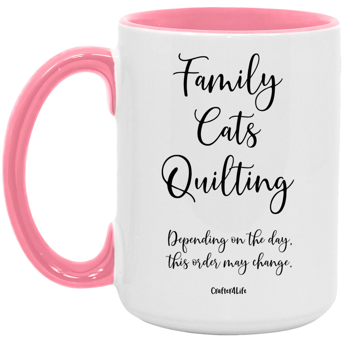 Family-Cats-Quilting Mugs