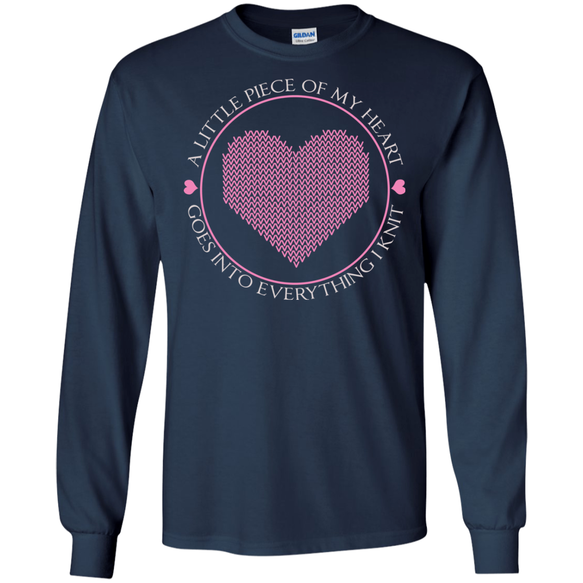 Piece of My Heart (Knit) LS Ultra Cotton T-Shirt
