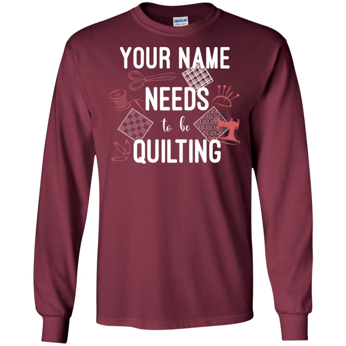 Needs to be Quilting - Personalized Unisex T-Shirts