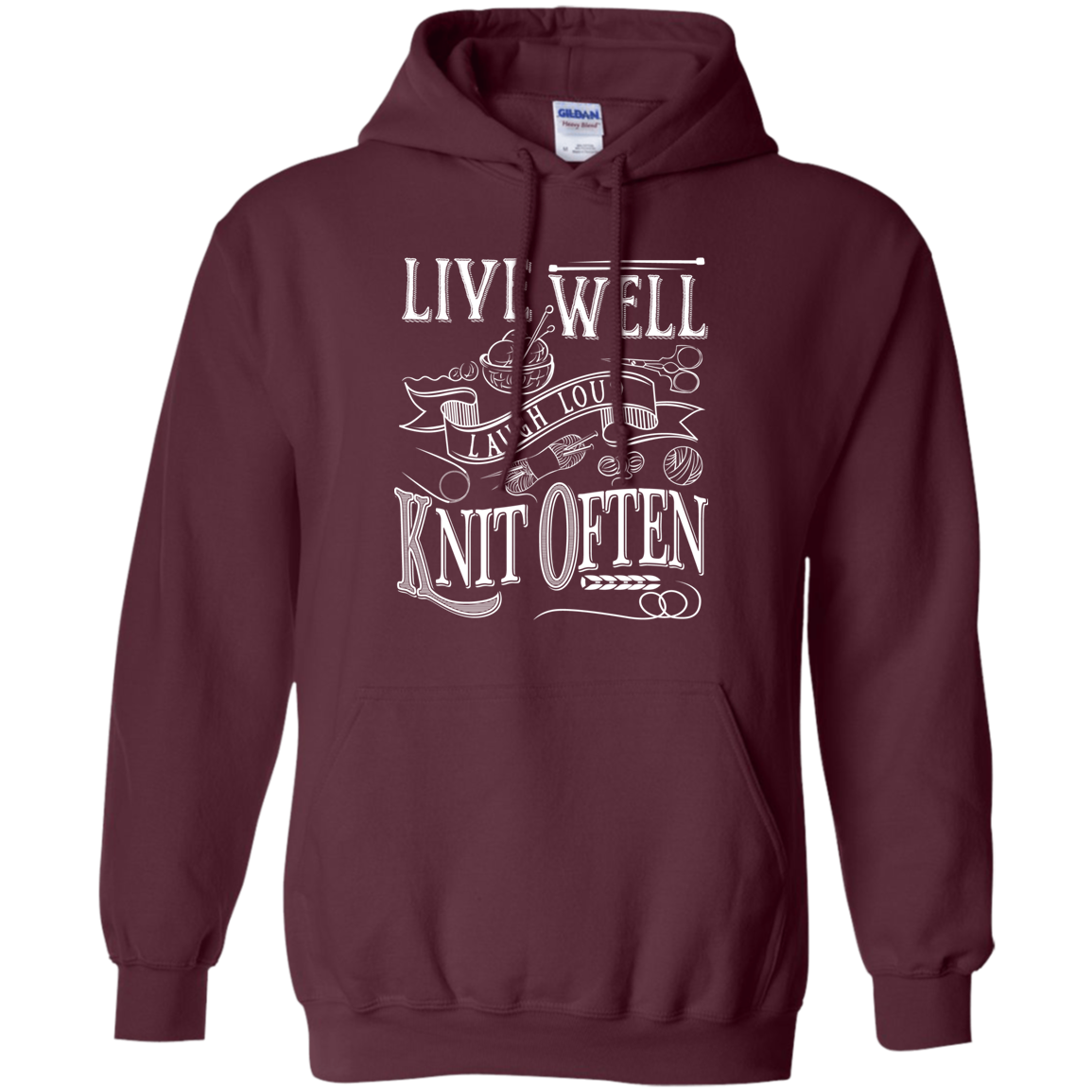Knit Often Pullover Hoodie
