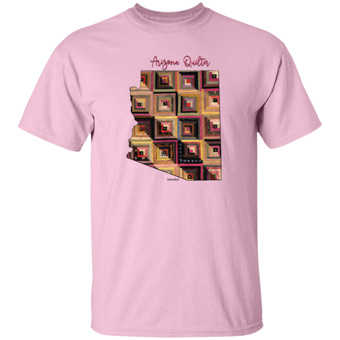 Arizona Quilter T-Shirt, Gift for Quilting Friends and Family