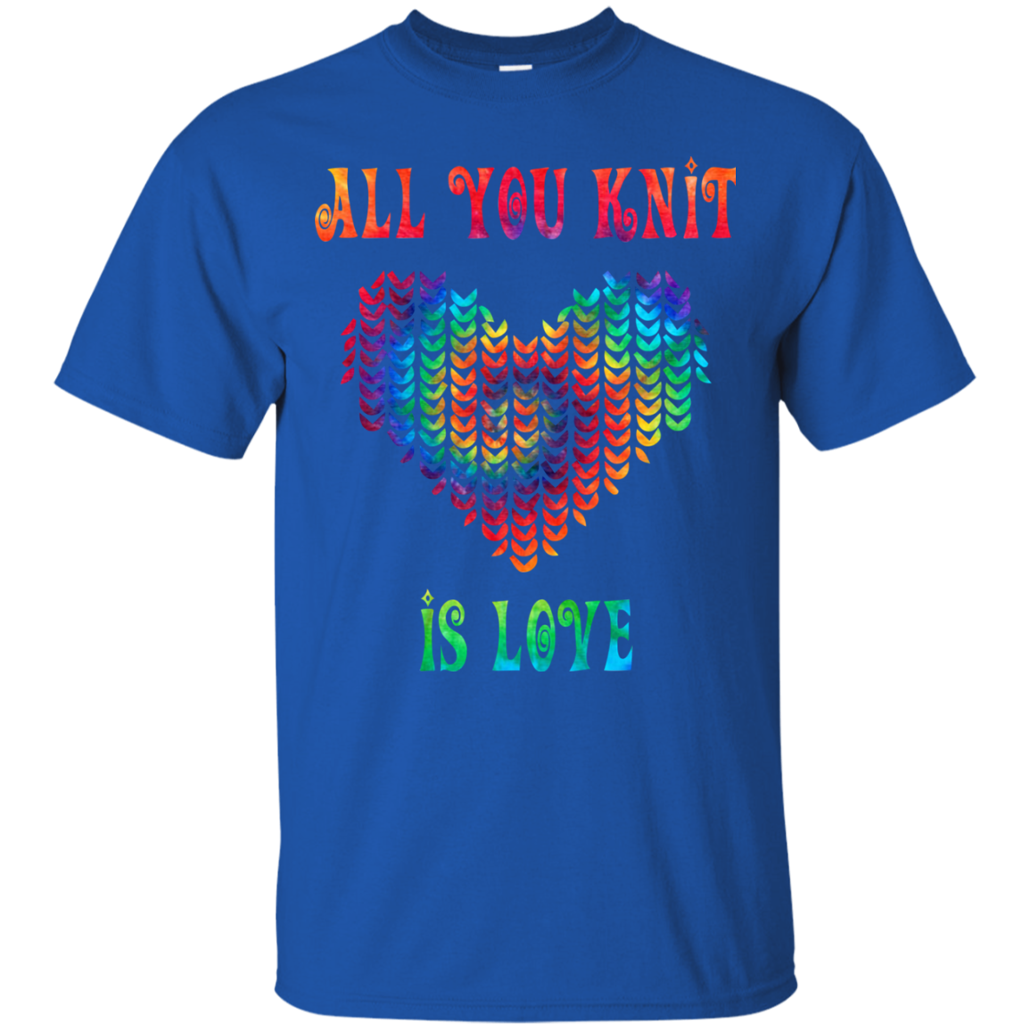 All You Knit Heart Ultra Cotton T-Shirt