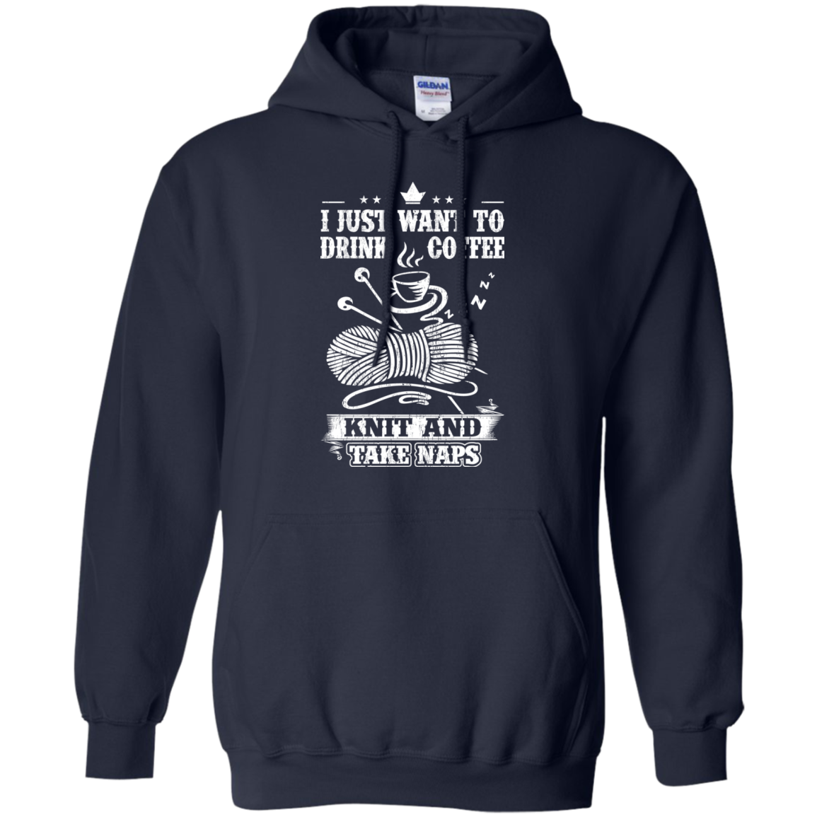 Coffee-Knit-Nap Pullover Hoodies - Crafter4Life - 3