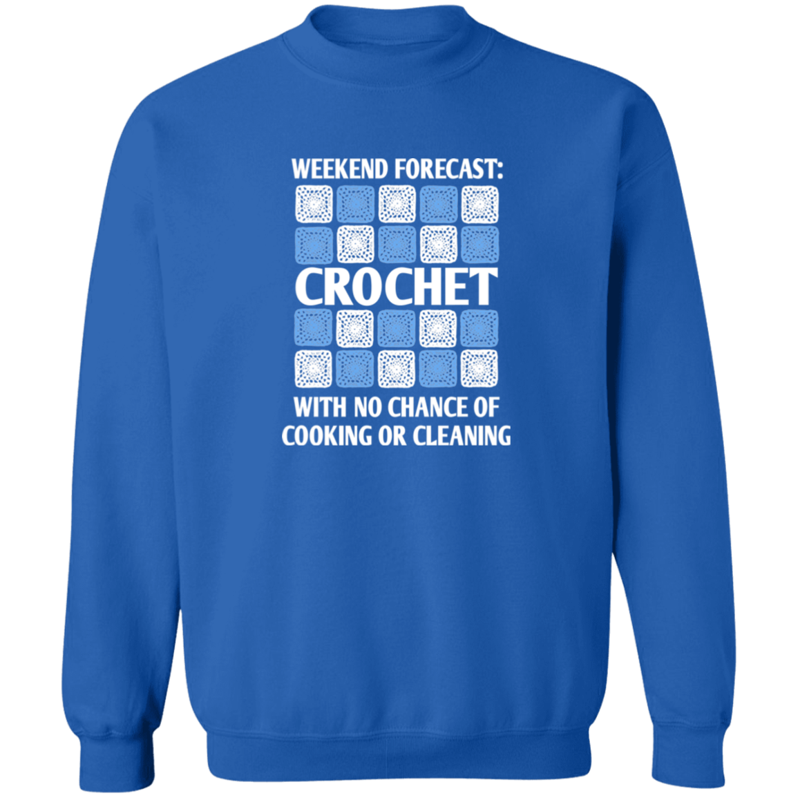 Weekend Forecast Crochet Sweatshirt