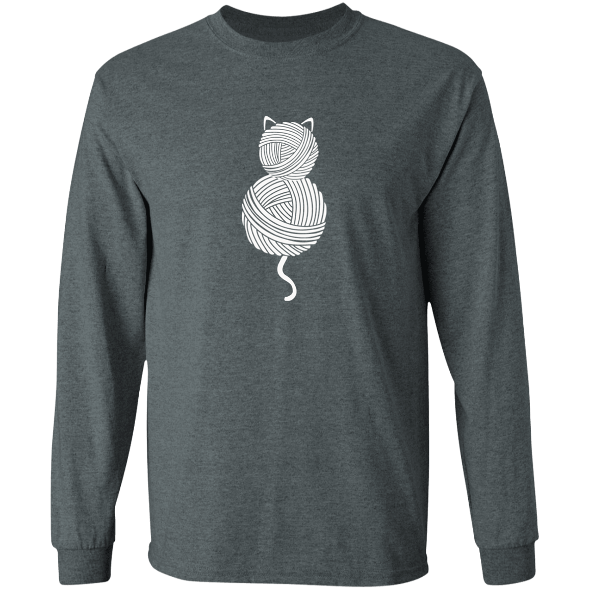 Yarn Kitty LS Ultra Cotton T-Shirt