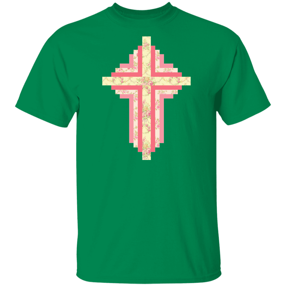 Patchwork Cross T-Shirt