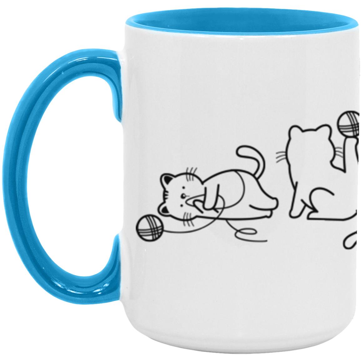 Cats & Yarn Mugs